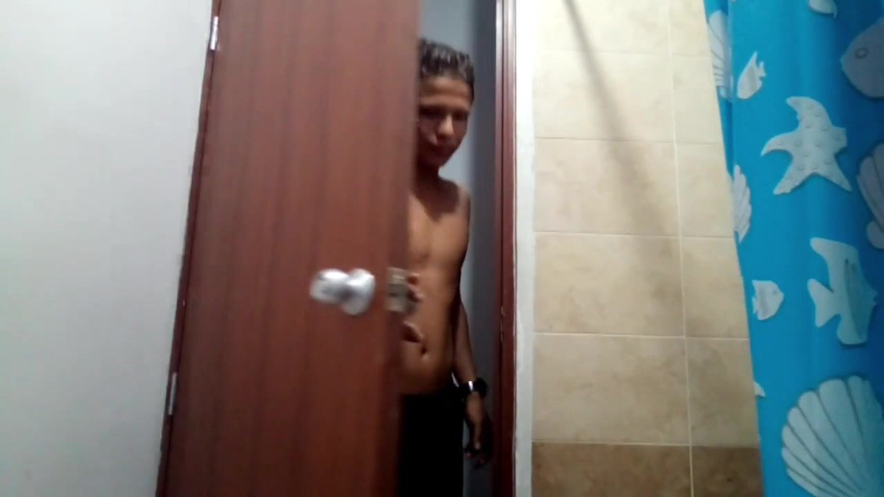 Bathroom stroke session nearly caught