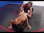 Varsity wrestling grip seduces twink partner