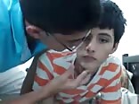 Gay teen gets his ass licked hard