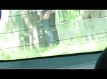 公園都市の美少年が筋肉 daddy に生ハメされる