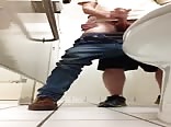 Public toilet bareback action