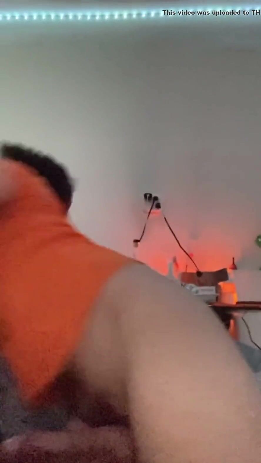 Thug interrupted while sucking homie’s cock