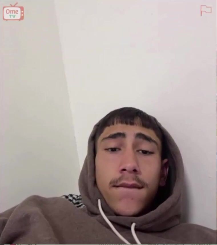 Israeli twink strokes cock on omegle