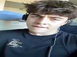 It's not the first time he's blown his load on his desk boys porn