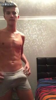 Teen jack jerks his cock multiple times daily