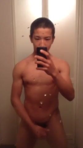 Japanese baseball boy 坊主64(no cum)