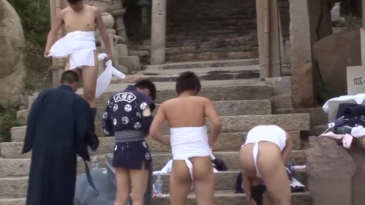 Japanisches misogi-festival