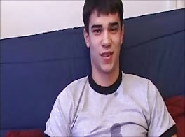 Jason 19 years cums twice
