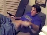 Jayden solo jerks his hard cock - gayboy.ca