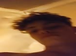 Jerking his teen cock in shower teen boy tube