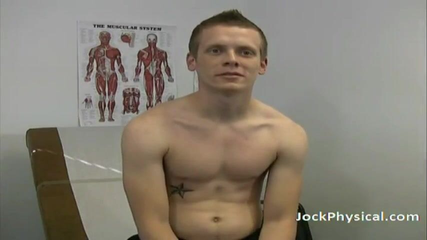Muscle jock charlie gets raw physical from daddy