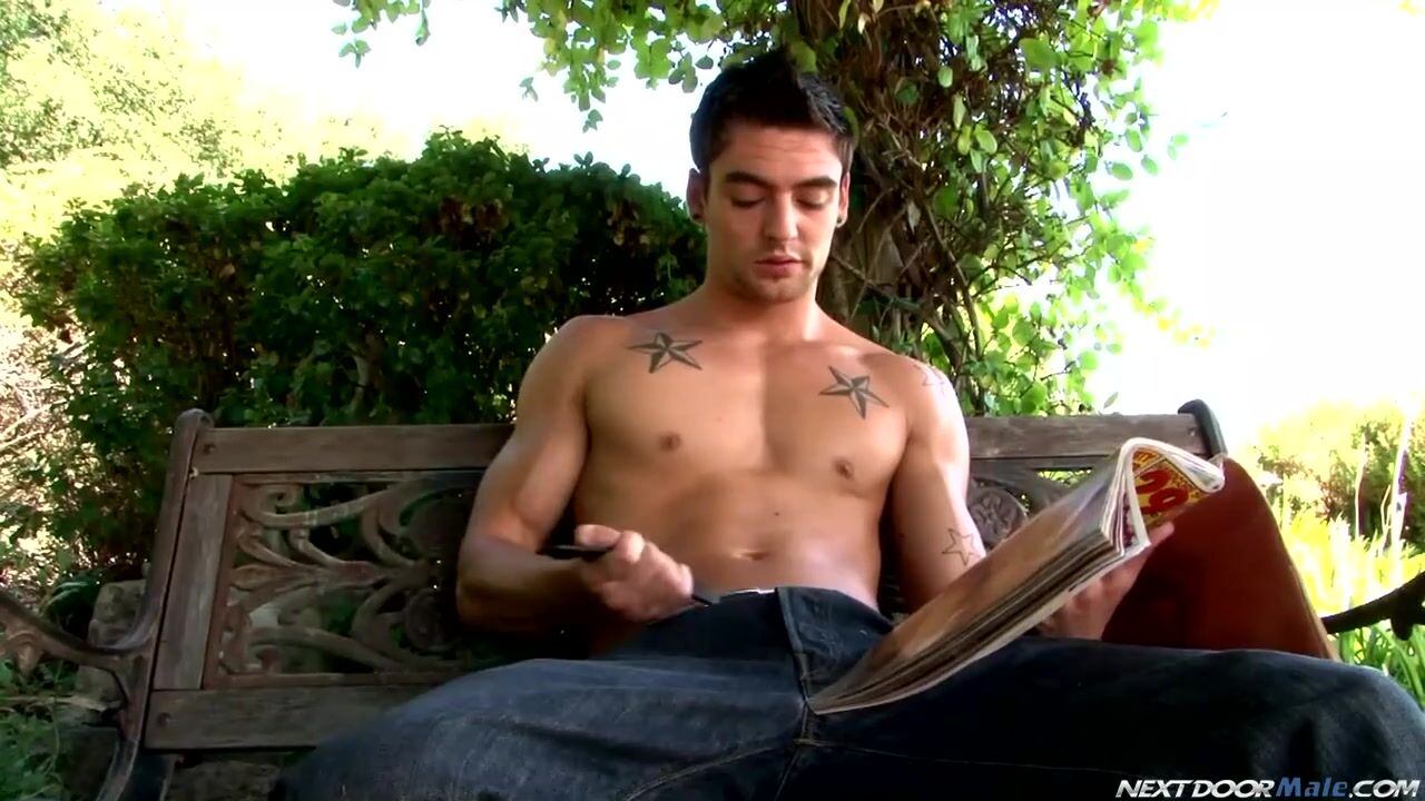 Johnny torque gives a hot solo jerk