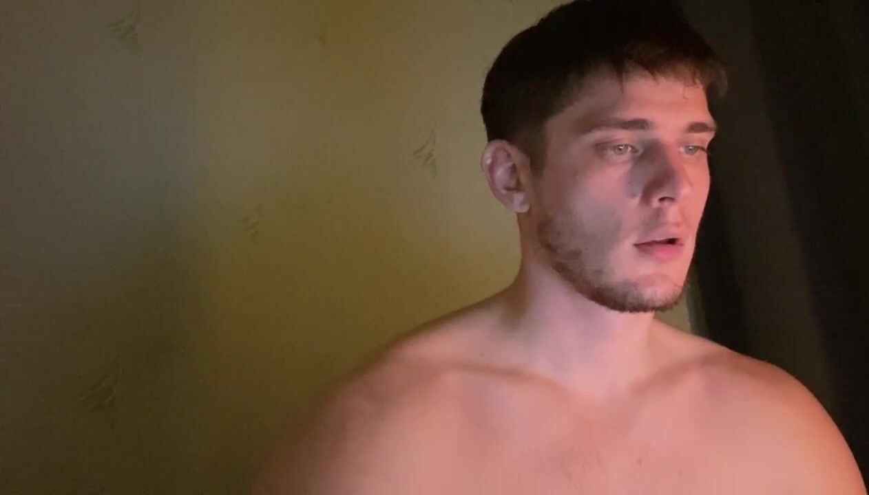 Jon bares his cock and hole for guys