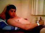Solo masturbándose