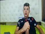 Cute 20y colombian bottom kevin shows off sexy body
