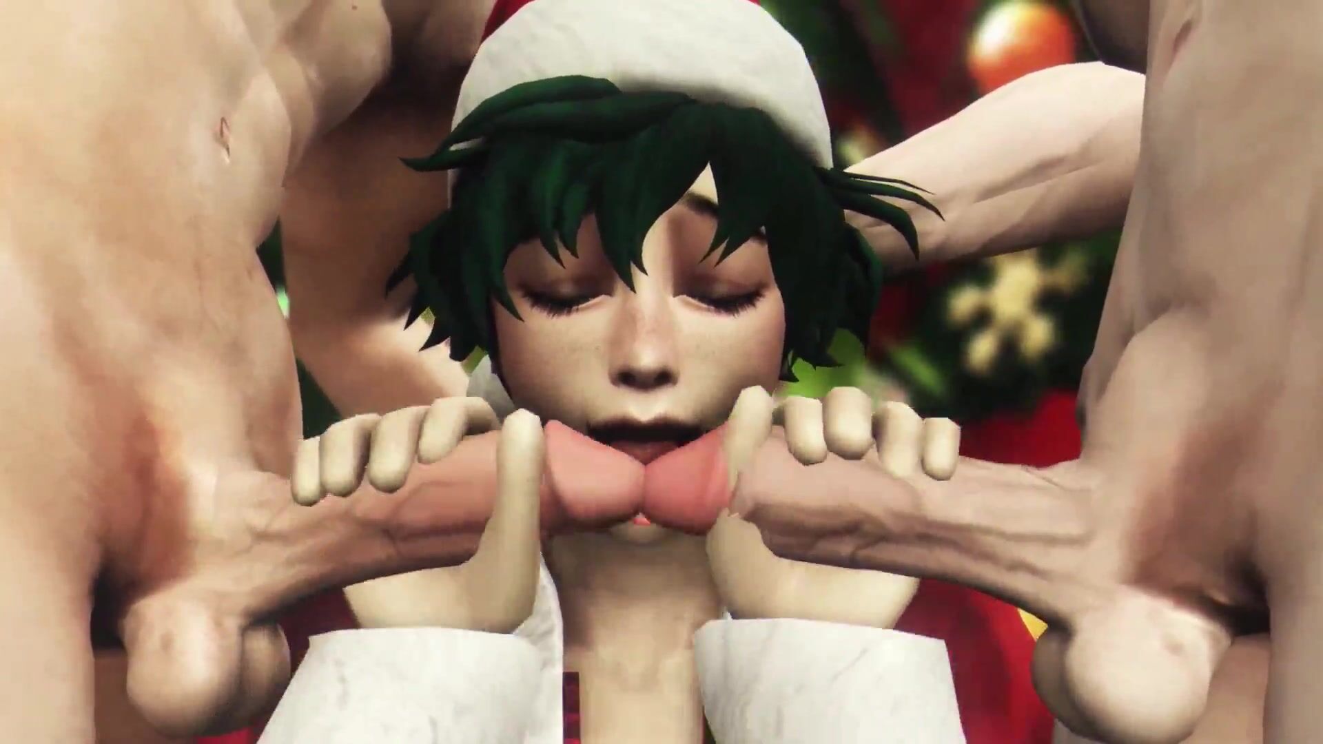 Kinky naughty xmas bareback