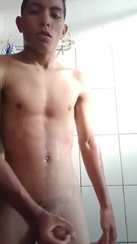 Amateur twink cums hard solo 14