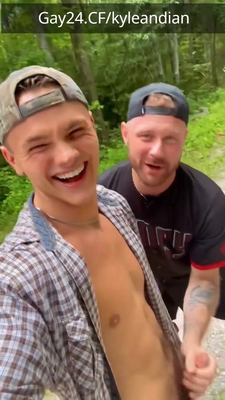 Woods adventure with kyle and ian: just the beginning of their fun