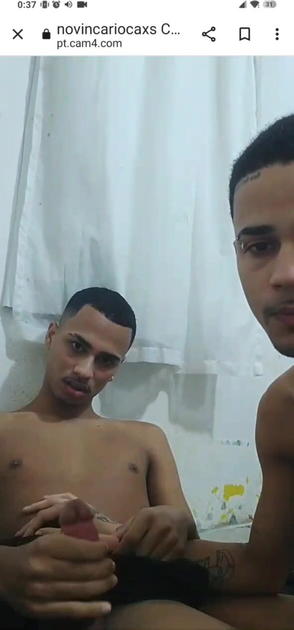 Latino twins sucking
