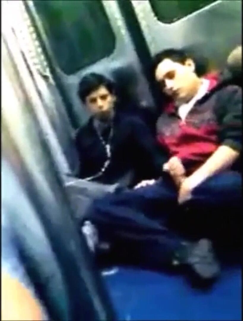 Hot latinos jerk off in metro