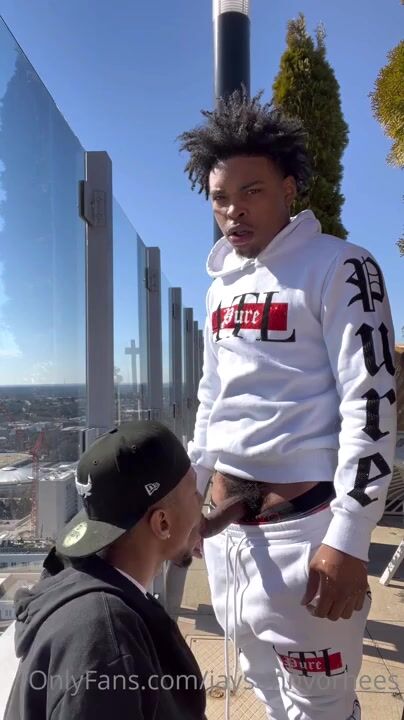 Let's cam our boys rooftop quickie gay boys porn