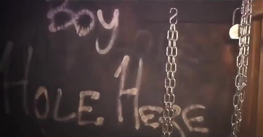Let's go to the boy hole shed
