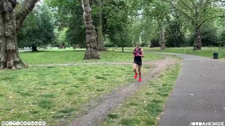 Let's pick up a jogger boy
