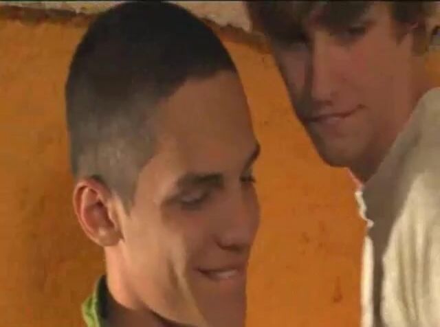 Twink swallows cum after bareback cock ride