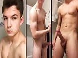 Blue twink blows daddy's horn