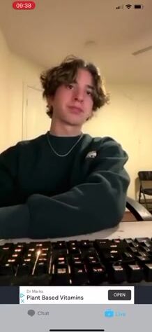 Live jerking with his fans porn boy