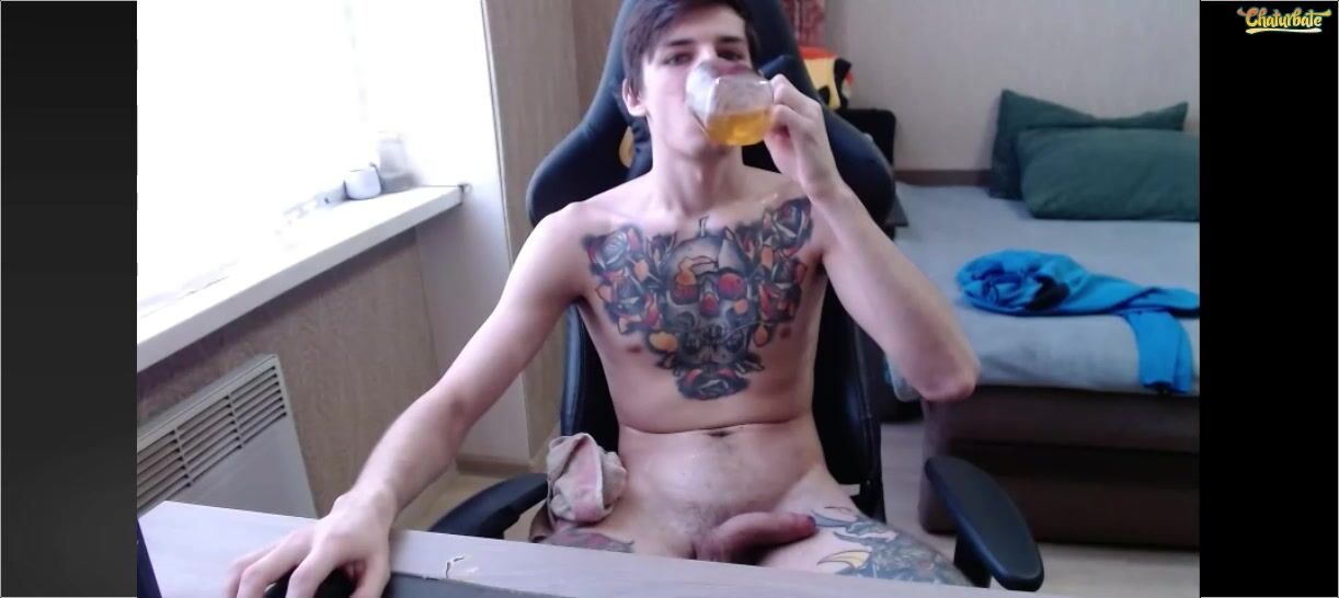 Kenny's raw cum show