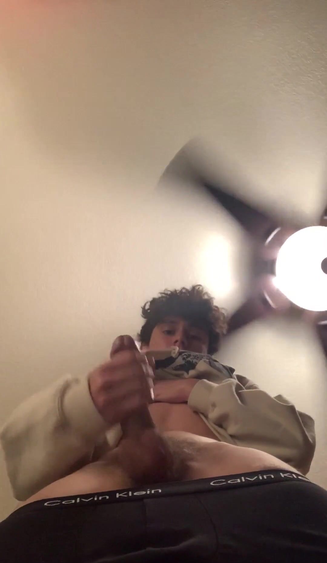 Cam twink shows off his cock