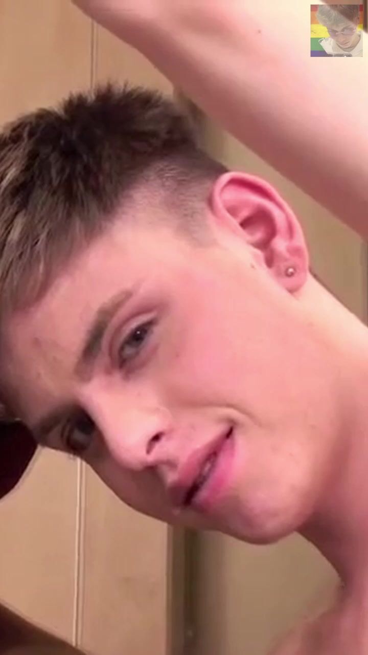 Cute blond boy solo porn