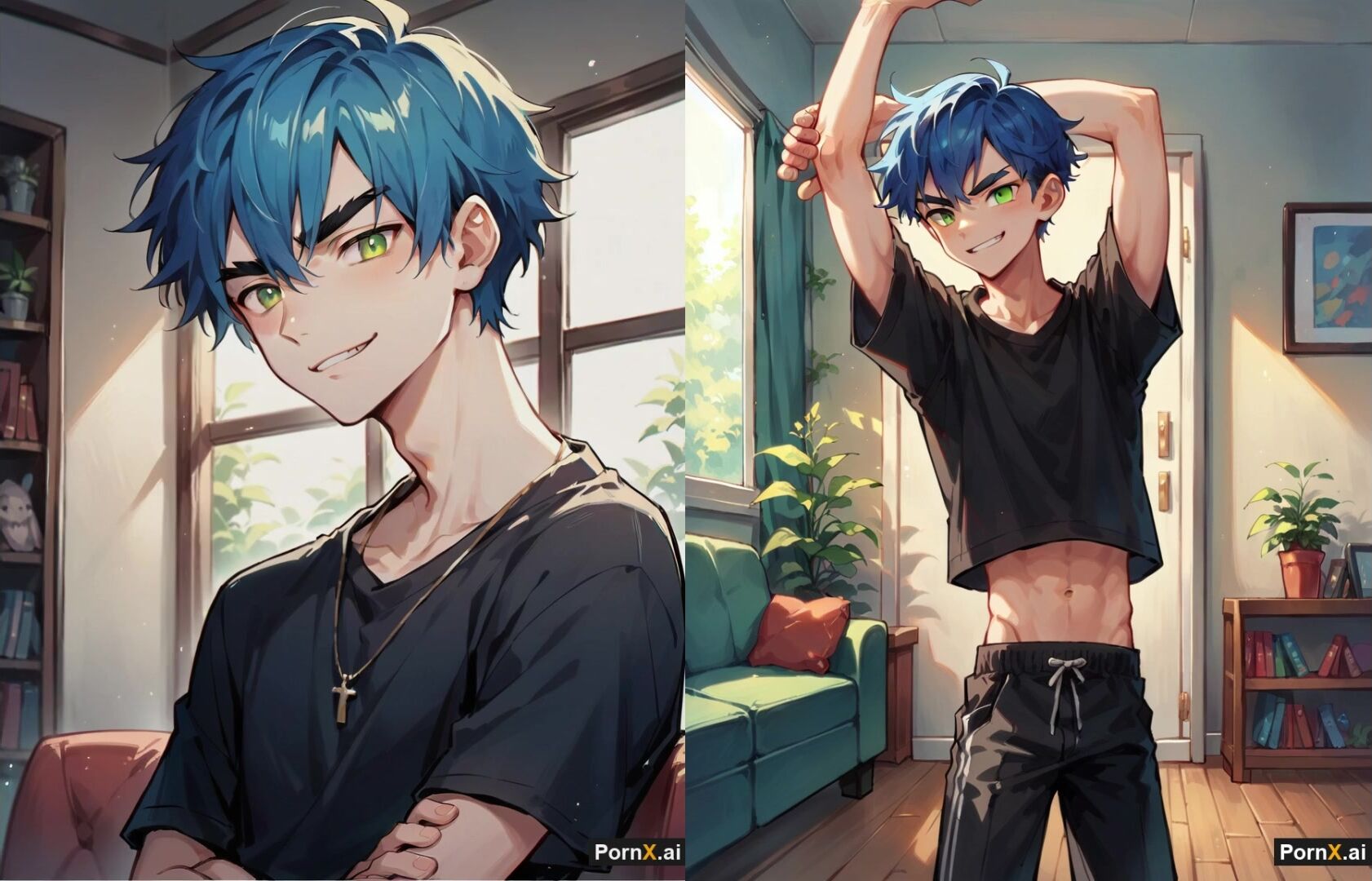 Luca cru: twink cavalga papai musculoso sem camisinha