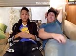 Twink & older luke's boys wanking fun
