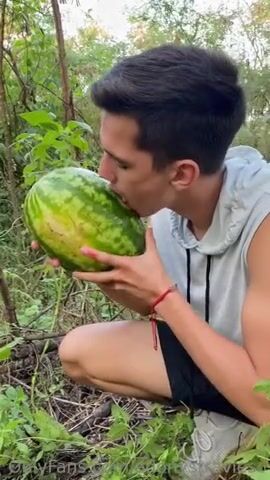 Making a watermelon bitch cam boys porn