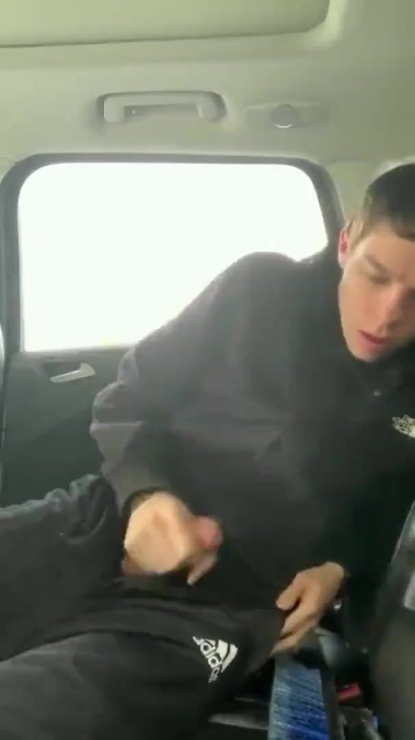 Mall was closed so mark beat off in dads truck