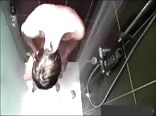 Man in a shower gay tube