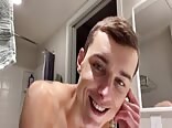 Gay boys masturbate together