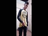 Soccer boy jerks off after football match