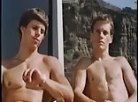 Dockside meet turns raw muscle daddy & twink bareback