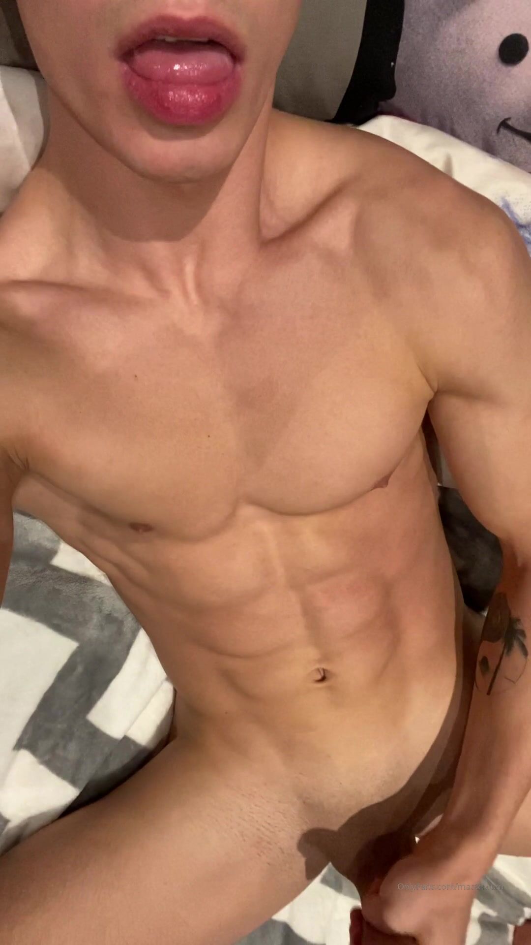 Michael's solo hardcore gay cock stroke
