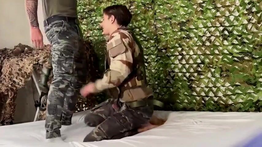 Military cosplay fuckers