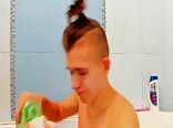 Webcam-wichsshow mit heißem 21-jährigem model in schwulenporno