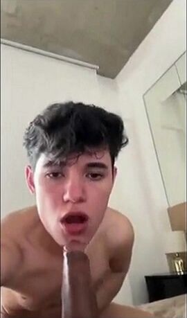 Monster dick pounds amateur college twink