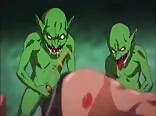 Cartoon gay teen monsters stuff all holes