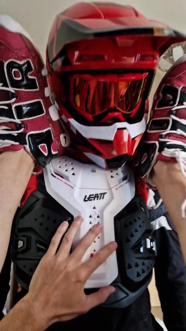 Motocross lads bareback fuck