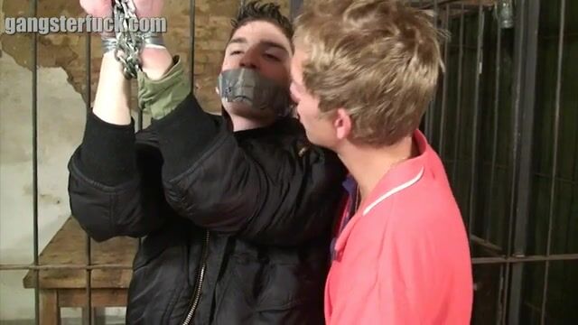 Hool trouble: gangster fucks hot twink bareback