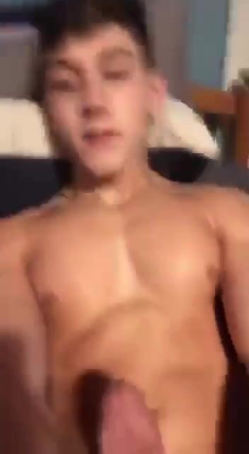 Muscle bro cum