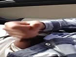 My friend in my car